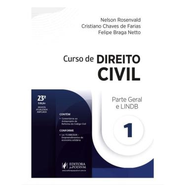 Imagem de Curso De Direito Civil - V.1 - Parte Geral e Lindb - 23ED/25