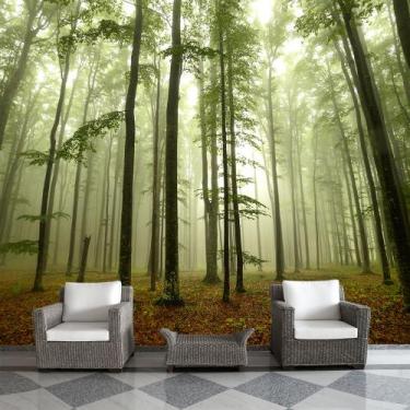Imagem de Papel de Parede Árvores Floresta Natureza Sala Painel - 080pcp - Allod