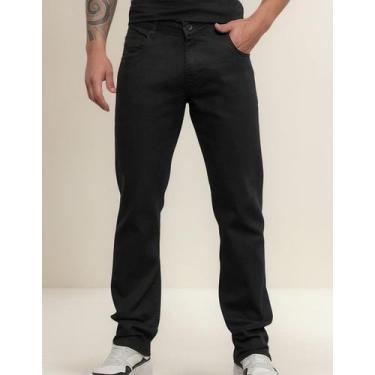 Imagem de Calça Jeans Masculina Corte Reto Tradicional Lycra Básica - RED WAY PR