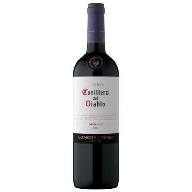 Imagem de Vinho Chileno Casillero Del Diablo Merlot 750ml