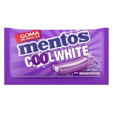 Imagem de Kit c/ 4 Chiclete Mentos Cool White Blue Raspberry Sem
