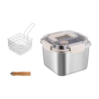 Imagem de KiBcsLic Lancheira Recipiente para Alimentos Versátil Leve Portátil Bento Box Recipiente para Frutas para Vegetais Escritório Casa Trabalho