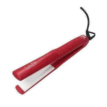 Imagem de Prancha Gama Lichia Ceramic Ion 220c Bivolt - GAMA ITALY, Vermelho e B
