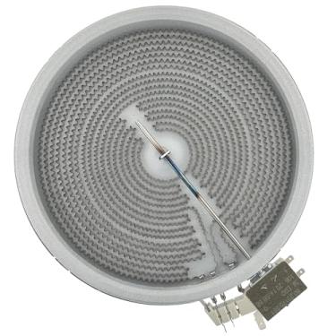 Imagem de Fogão Range Cooktop 22.9 cm/15.2 cm Dual Radiant Surface Element Burner 3300/1400W peças de substituição OEM, compatível com Samsung DG47-00067A, LG MEE62385204, Hisense 11473134