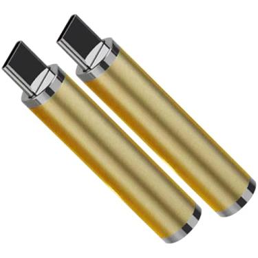 Imagem de Isqueiro elétrico, isqueiros USB tipo C suporte OTG isqueiro elétrico sem chama, mini isqueiros de arco à prova de vento portátil para telefone com porta USB-C