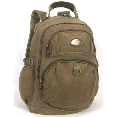 Imagem de Mochila Reforçada Lona Masculina Feminina Notebook Kvn