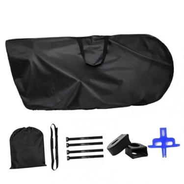 Imagem de Dynwave Bolsa de transporte para bicicleta, estojo de viagem para bicicleta, acessórios para ciclismo, suporte de armazenamento para bicicleta de estrada de