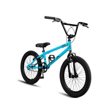 Imagem de Bicicleta Aro 20 Freio V-Brake Pro X Serie 1 BMX Masculina Criança de 6 a 8 anos Garfo Rigido,Azul Preto