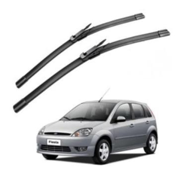 Imagem de TIGER AUTO - KIT PALHETA DIANTEIRA EM SILICONE - APLICAÇÃO FORD NEW FIESTA 2011 ATÉ 2019 - "ENCAIXE ESPECÍFICO TL2"