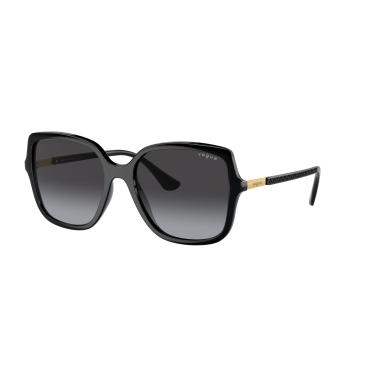 Imagem de Óculos de Sol Vogue Eyewear 0VO5538SL W44/8G Tam 55 / Preto - Lentes Gradient Grey