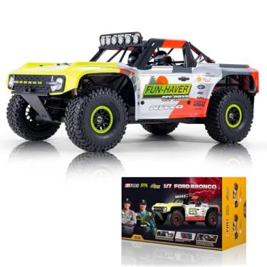 Imagem de FMS 1/7 Ford Bronco U4 RTR EB RC Truck, Hobby RC Crawler with Brushless Motor & ESC, Remote-Controlled Lighting, Up to 80km/h Speed (2024)