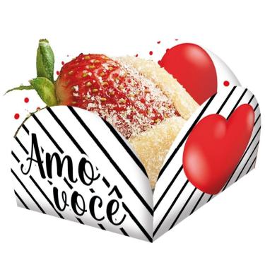 Imagem de Forminhas De Docinho Amor 40Un Festcolor