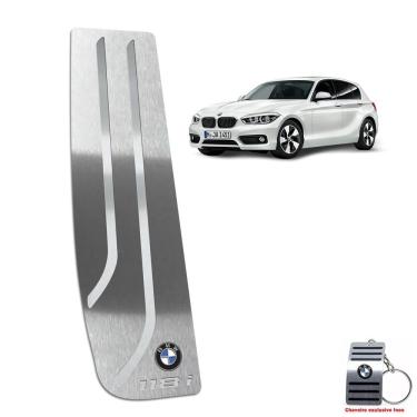 Imagem de Descanso De Pé Em Inox Bmw 118i (F20/F21) 2012 A 2019 Prata