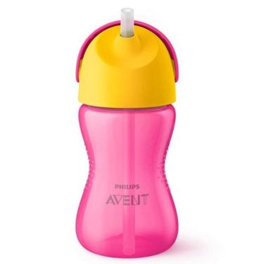 Imagem de Copo treinamento avent - dinossauro rosa/amarelo