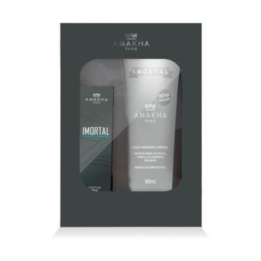 Imagem de Kit Perfume Amakha Hidratante Imortal 95ml
