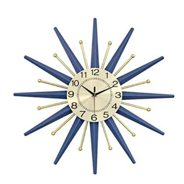 Imagem de WYUYIWH Relógios de parede para relógio moderno de quartzo leve relógio de luxo sala de estar casa moda luminosa relógio de parede moderno decorativo silencioso 22 pol/56 cm, 28 pol/70 cm relógio de