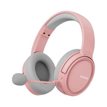 Imagem de Fones De Ouvido Sem Fio Para Jogos 2.4GHz Com Microfone Flip, Headsets