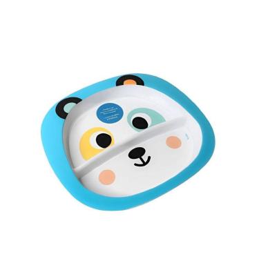 Imagem de Pratinho Infantil Bubazzo Panda Com Divisórias 16290 Buba