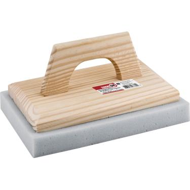 Imagem de Desempenadeira madeira 20,0x30cm com espuma - Nove54