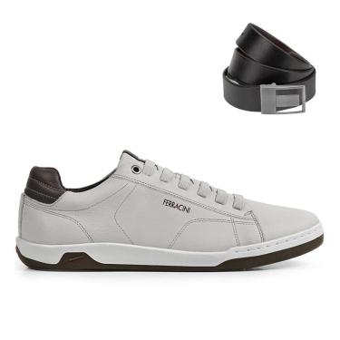 Imagem de Kit Sapatênis Ferracini Lexus Masculino + Cinto