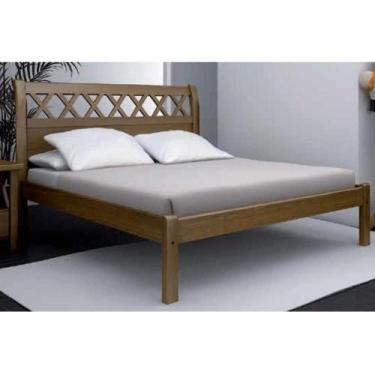 Imagem de Cama Maciça 1,20 x 1,90 - Móveis de Gramado - Flávio Comércio de Móvei