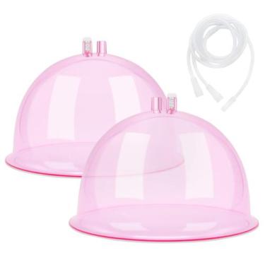 Imagem de Copos de terapia a vácuo para nádegas weiwei L Butt Shape 180mL rosa