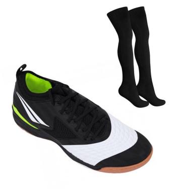 Imagem de Kit Chuteira Futsal Penalty Max 100 Locker Ecokni-Masculino