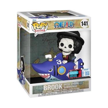 Imagem de Funko Pop! Rides One Piece Brook with Shark Submerge, Fall Convention Exclusive, 5.8 inch Vinyl Figure