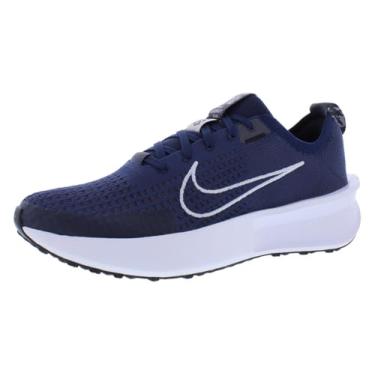 Imagem de Nike Tênis de corrida masculino Interact Run (FD2291-402, azul marinho/gridiron/branco/tom platinado), College Navy/Gridiron/Branco/Platinum Tint, 42