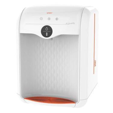 Imagem de Bebedouro e Purificador de Água Spirit Eletrônico Branco e Laranja Spa1 Bivolt