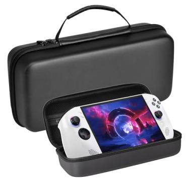 Imagem de Hzycwgone Capa para Lenovo Legion Go S (2025), bolsa de transporte de viagem para Lenovo Legion Go S 8ARP1 Handheld Gaming, capa rígida com modo de suporte e bolso de malha para acessórios Legion Go S