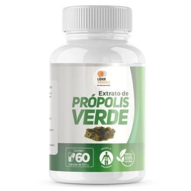 Imagem de Extrato De Própolis Verde 500mg 60 Capsulas Imunidade Forte E Saúde Natural!