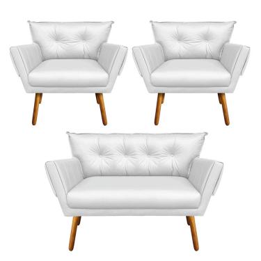 Imagem de KIT 01 NAMORADEIRA E 02 POLTRONAS ANITTA
