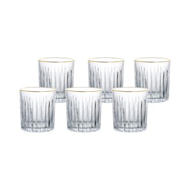 Imagem de Conjunto De Copos BX Vidro Egeu Branco 330 Mililitros 6 Peças - Hauskraft