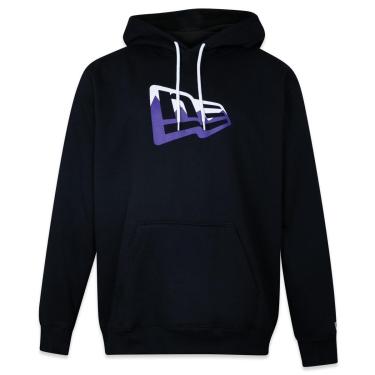 Imagem de Moletom Plus Size Canguru Fechado Flag Frontal Masculino-Masculino