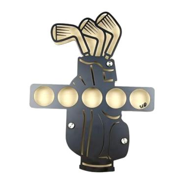 Imagem de Vaveren Suporte para exibição de bolas de golfe, montado na parede, estojo para colecionadores, estojo para exibição de bolas