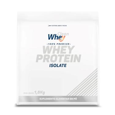 Imagem de Clean Whey Isolada SEM SABOR 1,8kg - Clean Whey