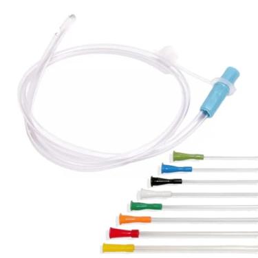 Imagem de 50un Sonda Uretral Nelaton Medix Alívio Fr 8