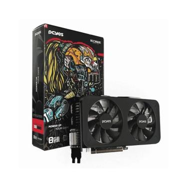 Imagem de Placa de vídeo PCYES RX 570 Edge, 8 GB GDDR5, 256 bits, Preto