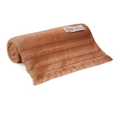 Imagem de Toalha Banhão Naturall - Marrom Papryka - 80cm x 1,50m