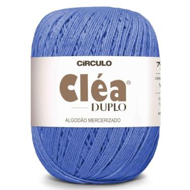 Imagem de Fio Linha Clea Duplo 508m Círculo 150g Ideal Crochê E Tricô (2776 - AZURINA)
