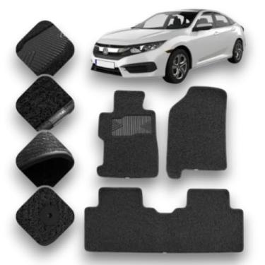 Imagem de Tapete Automotivo Kapazi Civic G8-2007 A 2011 (preto)