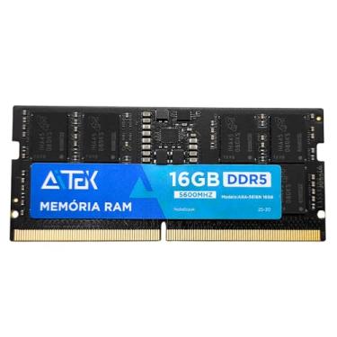 Imagem de Memória Ram 16GB DDR5 5600MHz 1.1V com Alta Desempenho e Performance Jogos, Multitarefas (Notebook)