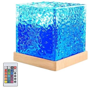 Imagem de Projetor LED Night Sky, 162 temas de luz, recarregável por USB com controle remoto, show de luz de onda de água, perfeito para casa ou festa