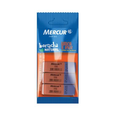 Imagem de Borracha Mercur Prima Bicolor com 2 Unidades