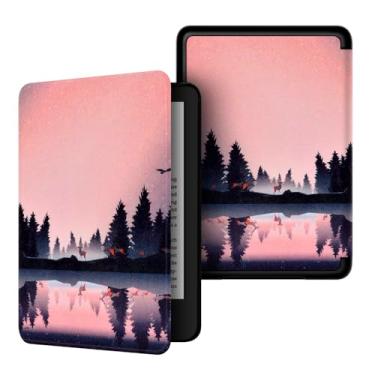 Imagem de Akacy Capa com padrão pintado para o novo Kindle de 6 polegadas (11ª geração - edição 2024/2022), capa protetora leve para Kindle edição 2024/2022 e-reader 11ª geração (41)