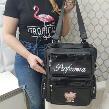 Imagem de Bolsa Universitária Personalizada Profissão Professora - Coutre Bolsas