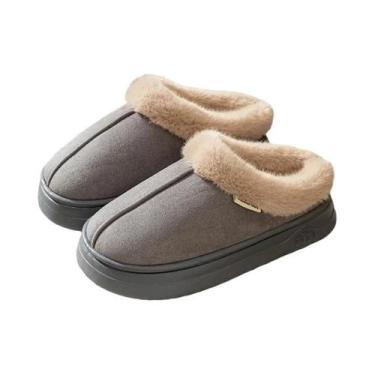 Imagem de Botas De Inverno Femininas Quentes Antiderrapantes Para Uso Interno E 