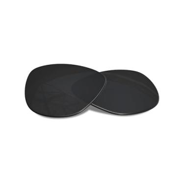 Imagem de SmartVLT Lentes de reposição pretas Stealth para óculos inteligentes Ray-Ban Meta Skyler RW4010 e Gen2 RW4014 (52 mm), transição, proteção UV