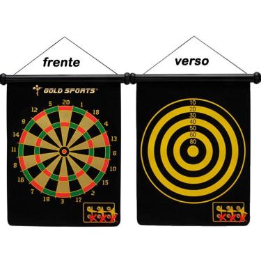 Imagem de Jogo dardo Gold Sports 15" magnético c/06 setas-Unissex